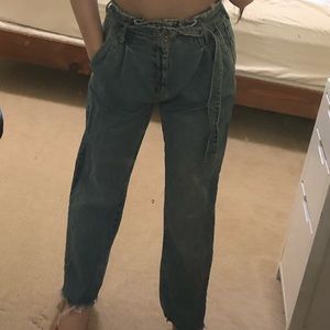 lettuce hem mom jeans